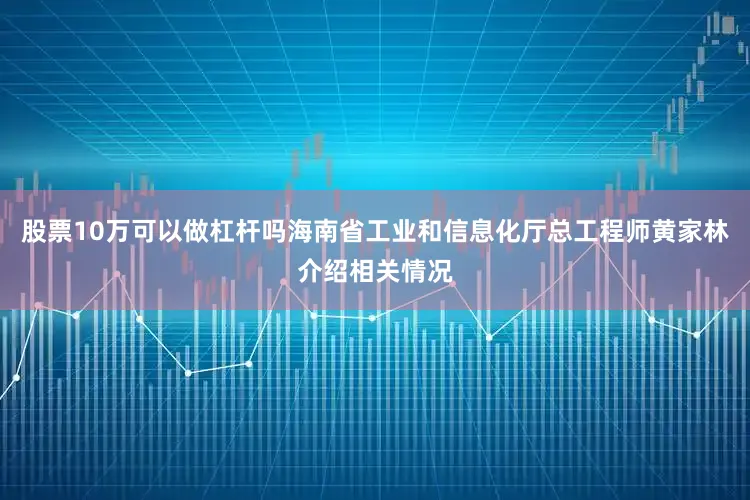 股票10万可以做杠杆吗海南省工业和信息化厅总工程师黄家林介绍相关情况